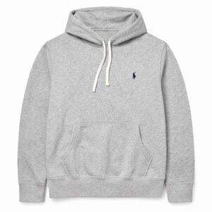 Polo Ralph Lauren Gray Pony Logo Fleece Hoodie Medium